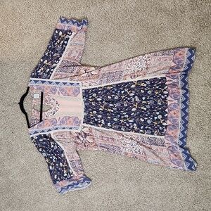 Sundance tunic dress oversized boho bohemian